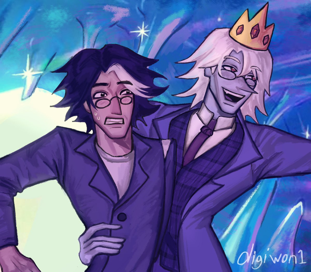 zelpmebro's tweet photo. Simon Petrikov + Winter King <3 #FionnaandCake #WinterKing #SimonPetrikov https://t.co/pcLsLN7L15
