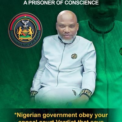 #Nigeriagovernment #FreeNnamdiKanu He is innocent and committed no crime according to your own court. 
@ChinasaNworu @EmekaGift100 
@ChiemekaBIAFRA1 
@EmekaOjadi