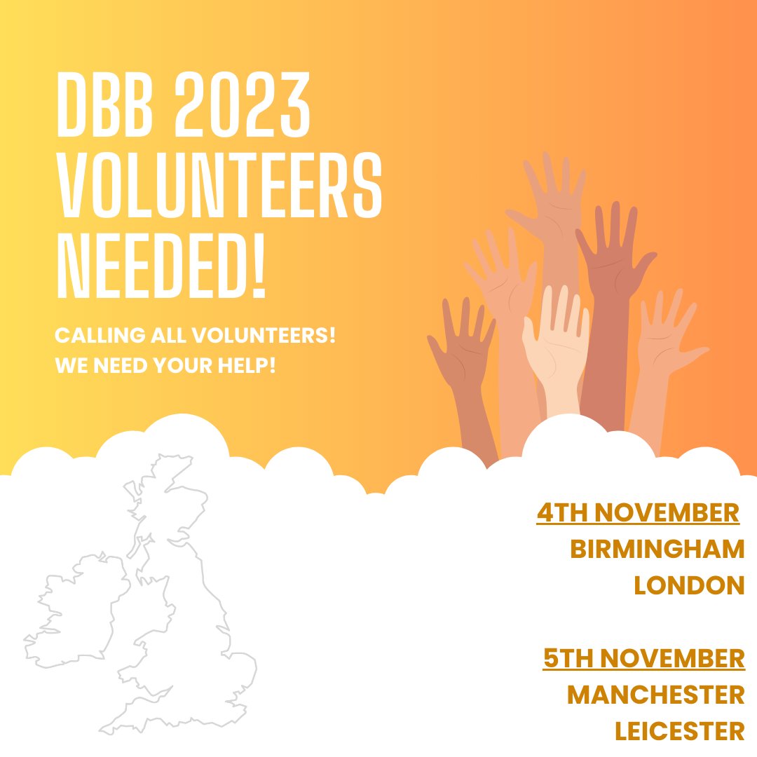 We are looking for volunteers to help pack and/or deliver the food hampers for families in need. We will be holding 4 Diwali Basket Brigade events. 4th November 2023: Birmingham & London 5th November 2023 Leicester & Manchester Register via the form: shorturl.at/bpCT4