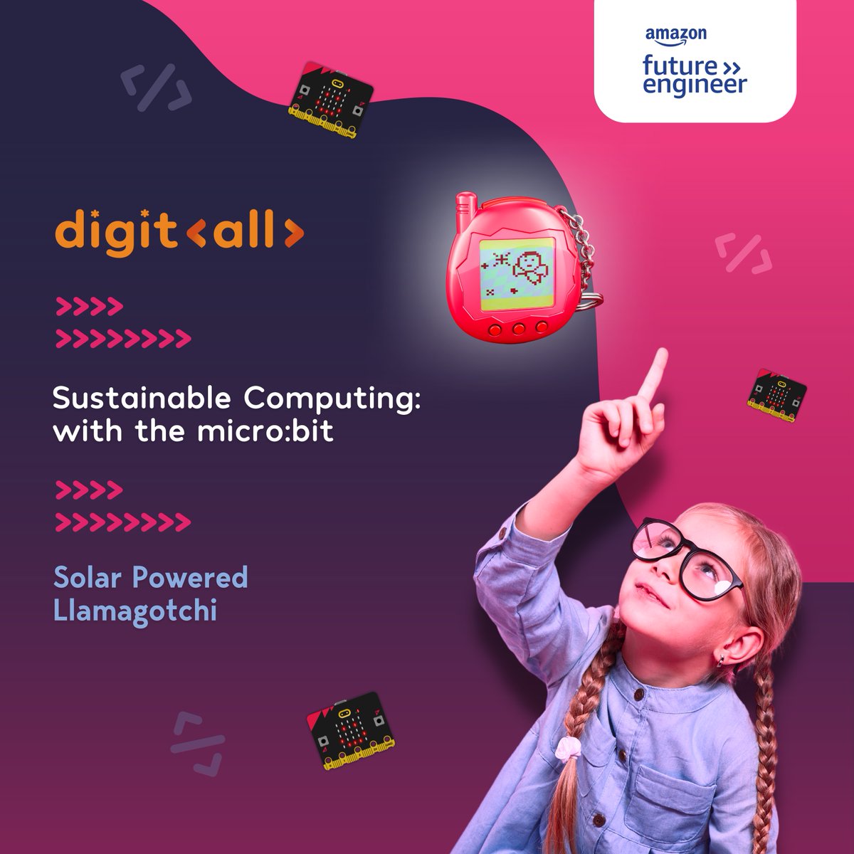 Discover brand-new #SustainableComputing resources: Explore hands-on, creative projects using micro:bits to address sustainability challenges ♻️

Download these resources now 👉 digitall.charity/sustainablecom…