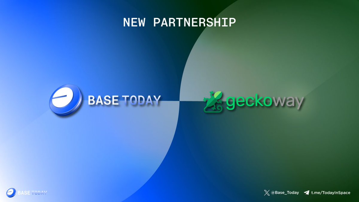 lunanomacrypto's tweet photo. 🥂 @Base_Today is excited to announce a partnership with @geckoway_io🥂

👉Geckoway is a meme-coin project inspired by Balinese Mythology where geckos are revered as messengers of blessings and symbols of prosperity

Big things are coming soon! 🔥

#BaseToday #Geckoway #BuildOnBase