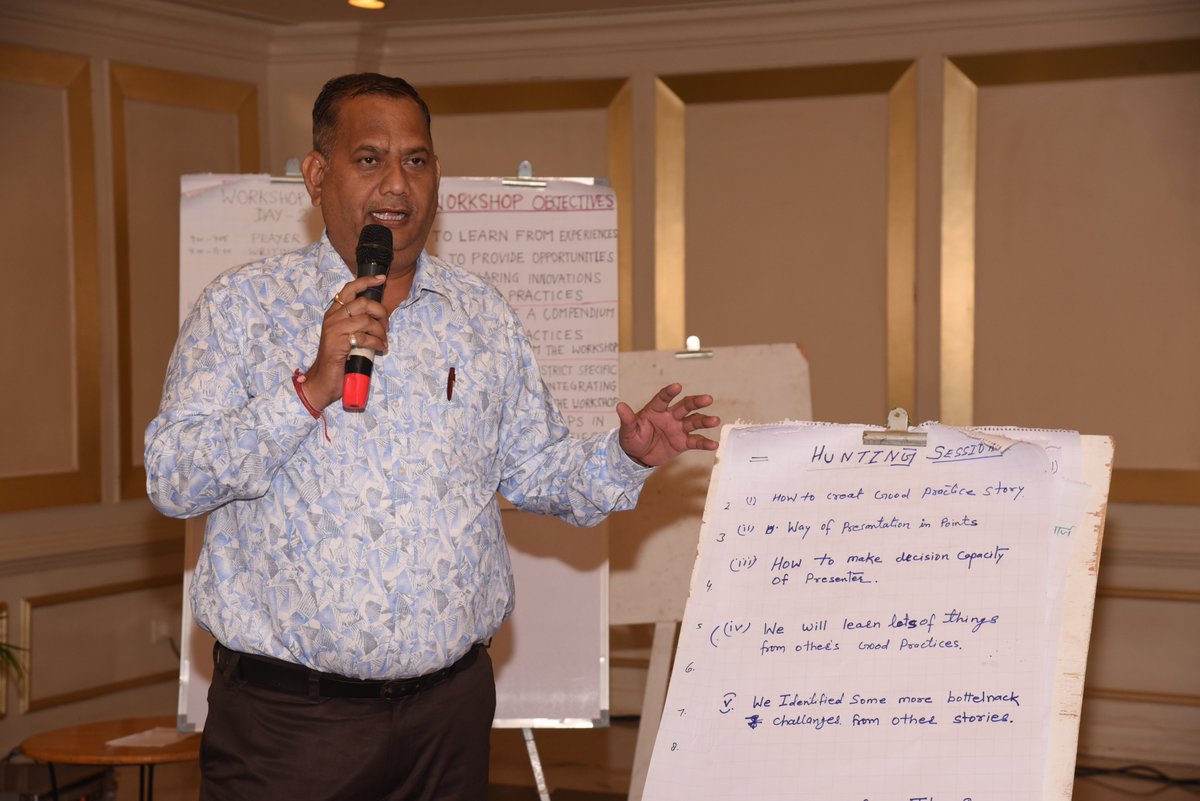 UNOPS_India's tweet photo. Action plans were developed by the respective districts and presented at #stateRALworkshop organized by UNOPS at Jaipur, Rajasthan. @DenmarkinIndia @jaljeevan_ @MinisterPHEDRaj @mahajan_vini @iamvikassheel @svane_freddy https://t.co/Haiz13EeDI