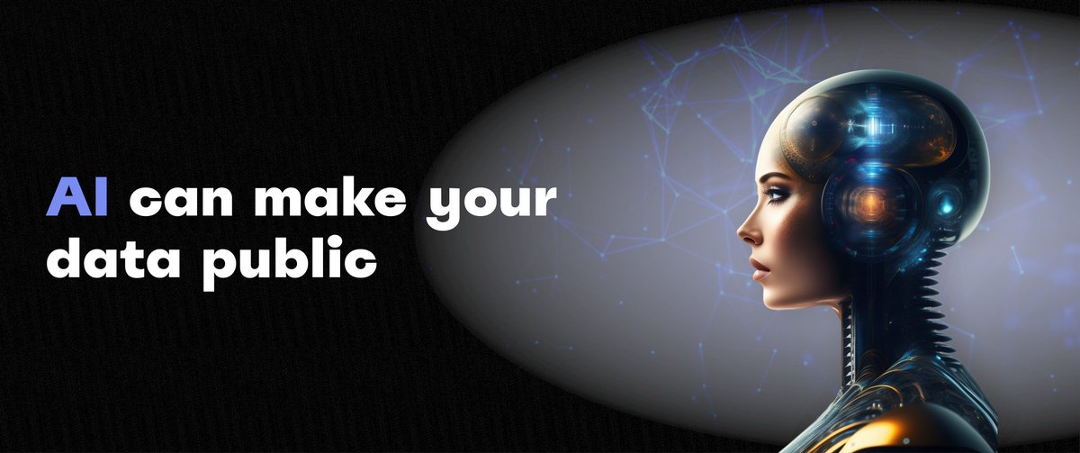 Applace_'s tweet photo. We know for a fact that the topic of AI is more relevant than ever, no yellow press, just real and verified facts that we really need to be careful with the data we provide!

https://t.co/EcF9rTHZrZ https://t.co/00AhgacXUs