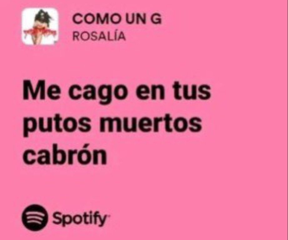chulipeg's tweet photo. enserio la Rosalía dijo esto?????? https://t.co/9sQ0KvEcYR
