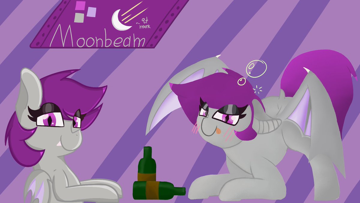 MoonBeamTheBatPone tweet media