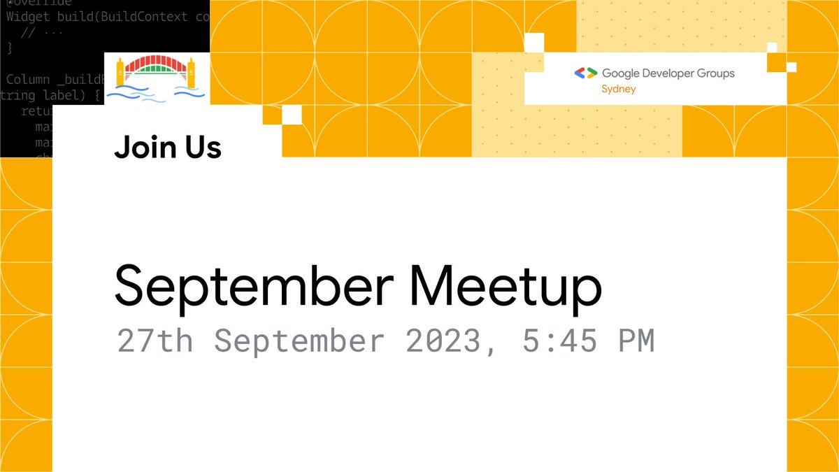 GDG Sydney tweet media