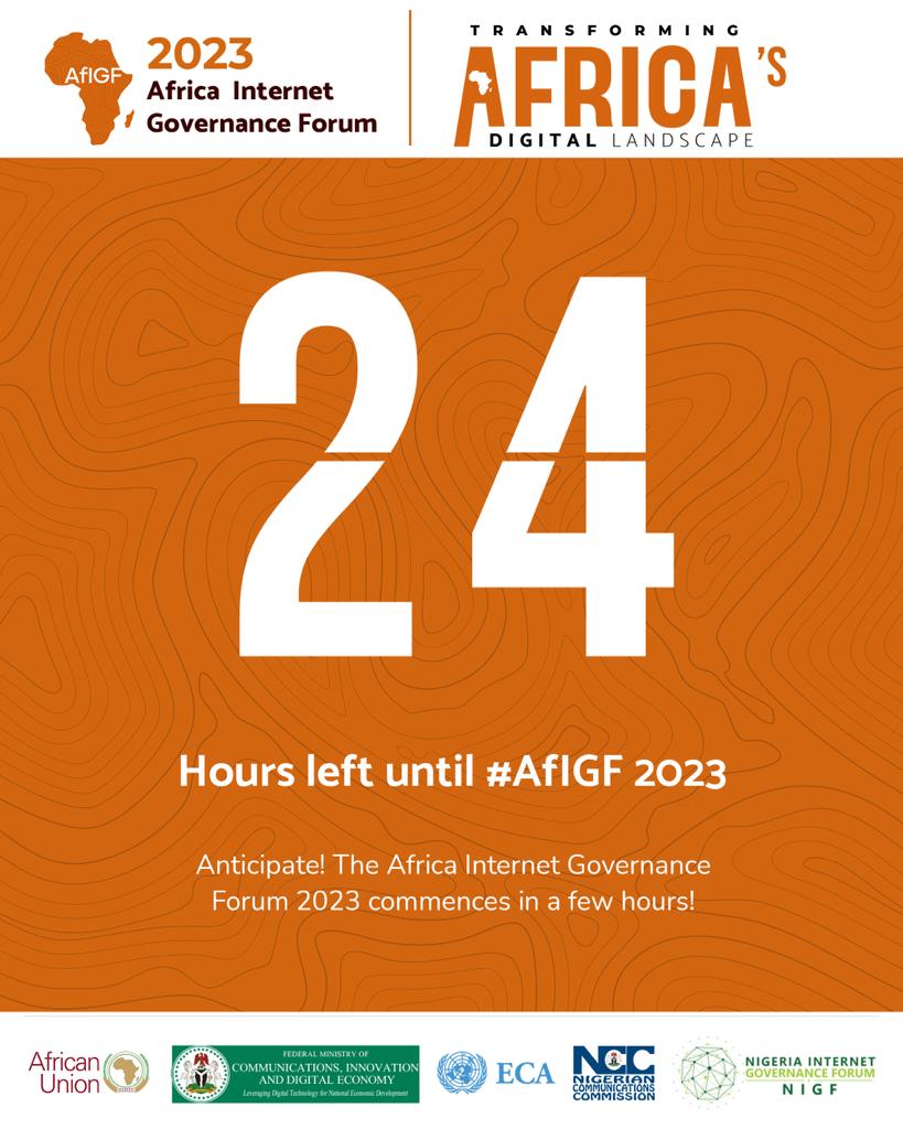 2023 Africa Internet Governance Forum. 
#AfricaIGF2023 #AfIGF23 #InternetGovernance #Digital Africa