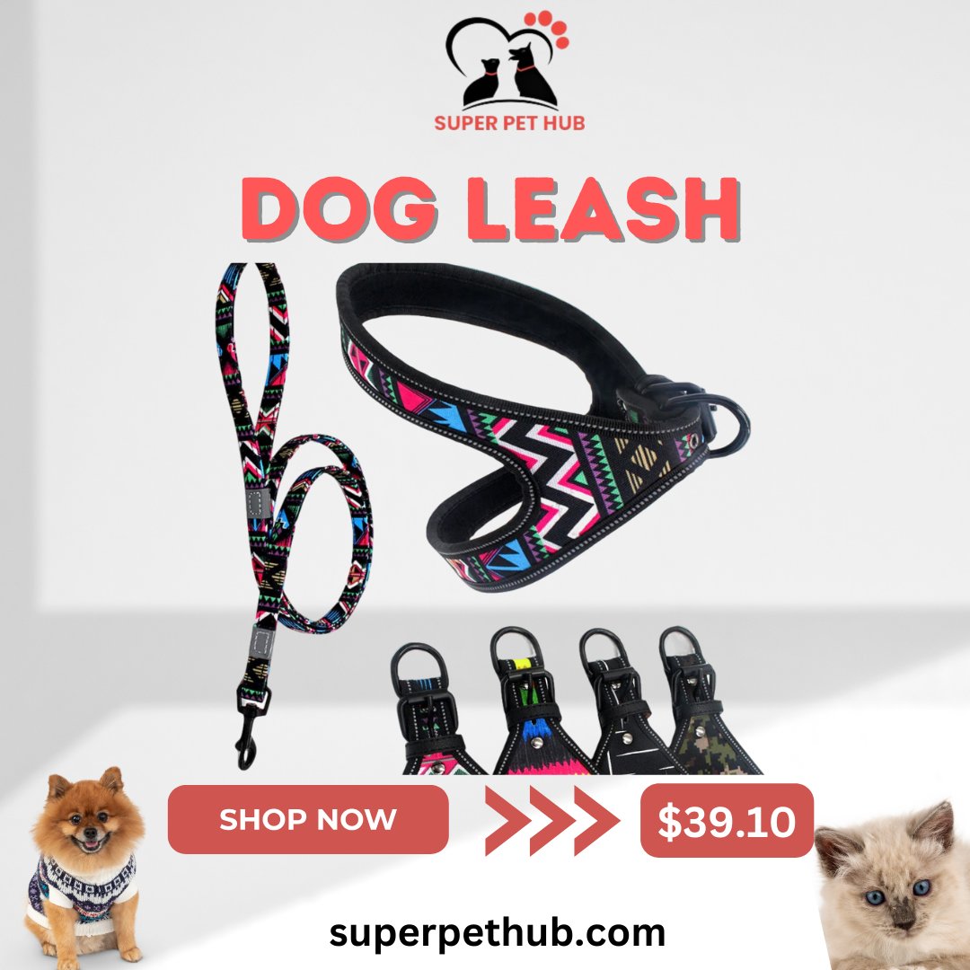 superpethub's tweet image. Upgrade your pup's walking experience with our premium Dog Leash, now available for just $39.10 at Super Pet Hub! 🐾✨

Shop now- bit.ly/3PpngpM

#DogWalkEssentials #PetAccessories #SuperPetHub #PawsomeWalks #LeashTraining #PetGear #OutdoorAdventures #PetLoversParadise