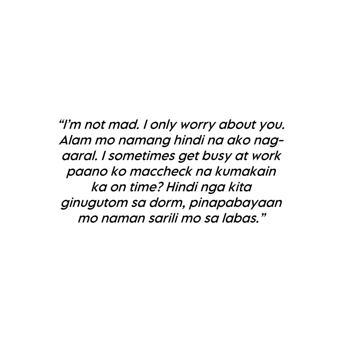 #minwon elbi au snippet

what happened sa big belly’s when ww found out mg skipped lunch (with sermon and lambingan on the side)