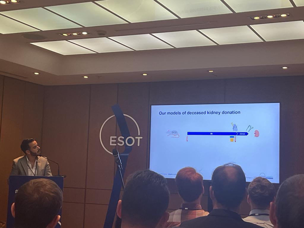 Thank you <a href="/ESOTtransplant/">ESOTtransplant</a> for the opportunity to show our results on ischemic preconditioning in deceased kidney donors 

#transplant #ESOTcongress <a href="/GIGA_ULiege/">GIGA-ULiège</a> <a href="/UniversiteLiege/">Université de Liège</a> #nephrology <a href="/SFTJuniors/">SFT JUNIORS</a> <a href="/com_SFNDT/">SFNDT</a> <a href="/FondationLeon/">Fondation Léon Fredericq</a>