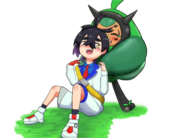 『スグリとオーガポン』#ポケモンSV 