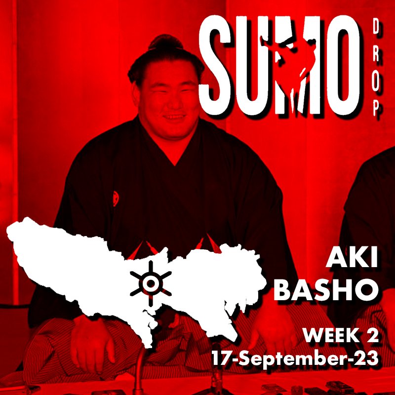 SumoDropPod's tweet photo. Part 2 of our Aki Basho coverage is now up for you to listen to!

https://t.co/MbM0Lo5fDN https://t.co/2FSXOB0NGr