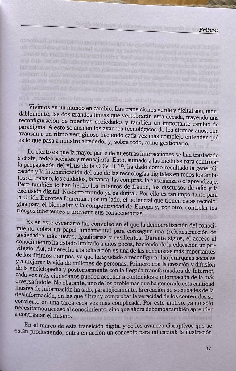 gabrielvestri's tweet photo. Presentamos el 2º prólogo del “Diccionario de términos para comprender la transformación digital”..escrito por @Ibangarciadb … @PresnoLinera @adsuara @sanchezcastejon @carmeartigas @_LuciaVelasco @derecho_uca @pacopini @PacoOlivaUPO @salazar_octavio @CarissaVeliz https://t.co/5dDRwGnJEa