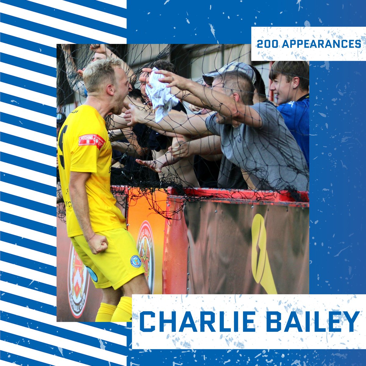 LancasterCityFC's tweet photo. Over the past couple of games, the Bailey Brothers have both hit important milestones in Dolly Blue.

Charlie made his 𝟮𝟬𝟬𝘁𝗵 appearance against AFC Fylde
Sam made his 𝟮𝟱𝟬𝘁𝗵 appearance against Marske United

Congratulations to them both!

#OurCity • #COYDB • #ADAW https://t.co/gxipLtrDPT