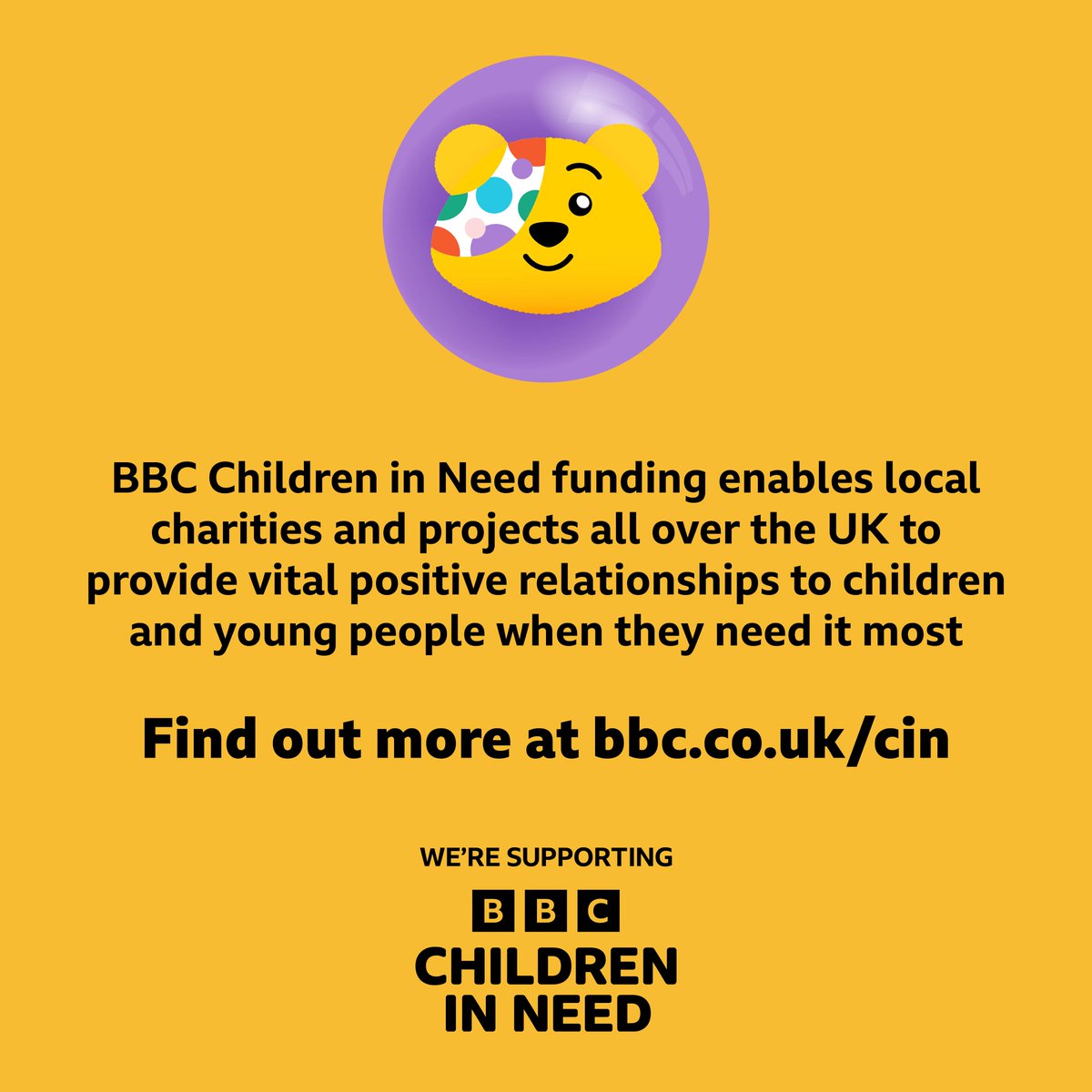 PostOffice's tweet image. Positive relationships are vital to the wellbeing of children and young people. 
That’s why we're delighted to be partnering with @BBCCiN on their 2023 SPOTacular campaign � 
You can donate in person at your local branch or get involved here: bbc.in/3PGHjBr