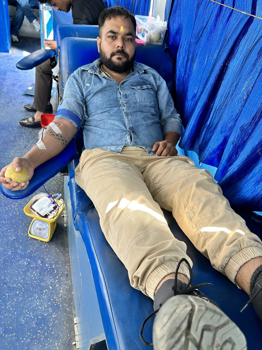 सेवा ही धर्म है 🙏🙏

#रक्तदान #blooddonate #narendramodibirthday 

@ArunYadavIND @BasoyaInd @BJYM4GNW @narendramodi