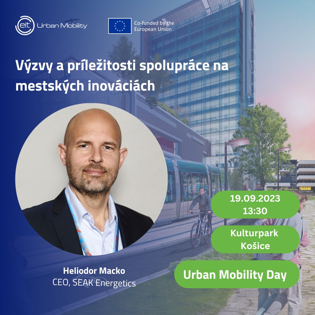 Our CEO Heliodor Macko will be part of a panel discussion at the Urban Mobility Day in Košice, which is part of the largest Slovak technology conference SlovakiaTech. Thank you <a href="/CIVITTASlovakia/">CIVITTA Slovakia (ex-Neulogy)</a>  for the invitation. Free registration -slovakiatech.sk/registracia