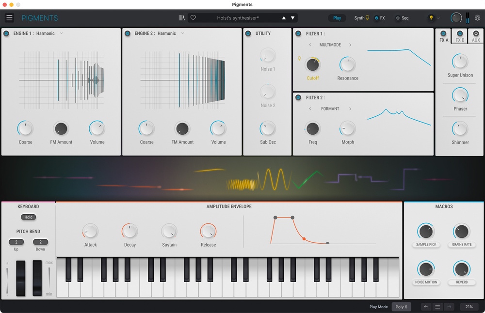 soundonsoundmag's tweet image. Arturia’s colourful soft synth goes from strength to strength with Pigments 4

Visit sosm.ag/Pigments4 to read the full review

#dailysospost #arturia #softsynth #synth #software
#musicproducer #musicproduction #musicstudio #recording #recordingstudio #beatmaker