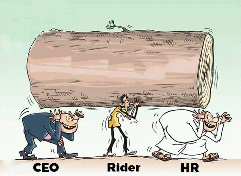 หลอกลวงกันทั้งนั้น CEO ต้องเหนื่อยที่สุดสิเพราะเงินเดือนเป็นแสนๆ ไรเดอร์อย่างเราต้องขยันให้มากกว่า CEO นะฮะ 

 #แอดมินหนึ่ง #ไรเดอร์ #gigworker #foodpanda #grab #lalamove #lineman #robinhood #แรงงานแพลตฟอร์ม #เศรษฐกิจแพลตฟอร์ม #fooddelivery #สหภาพไรเดอร์