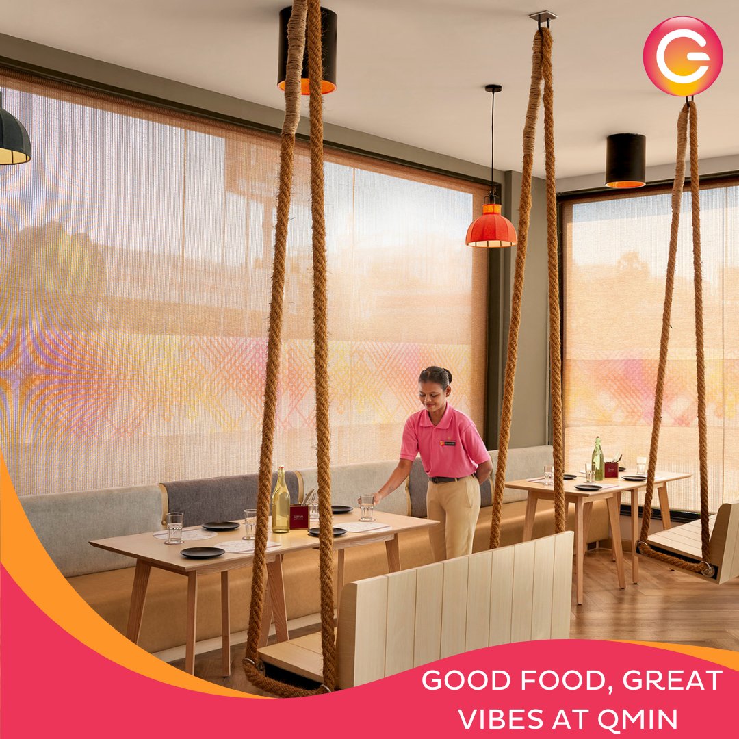 Hang Out. On the Run. Eat, Drink &amp; Cheer at Qmin.

#qmin #SafeStays #SafetyFirst #Foodlover #ReimagineGinger #LeanLuxe