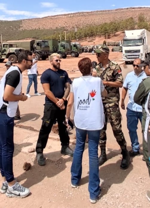 Busy bees assisting #humanitarian orgs with aid distribution logistics, construction advice, needs assesment and much more. We've been asked to stay, we want to stay, but we need funds.  Please donate and we will work our socks off  #moroccoearthquake.
justgiving.com/crowdfunding/e…