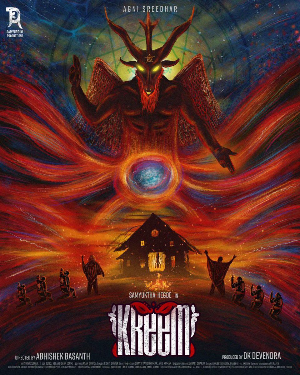 Absolutely intriguing! Looks like a powerful homage to the goddess within! Wishing you all the love and luck on this special journey Kiddo <a href="/SamyukthaHegde/">Samyuktha Hegde</a>, best wishes to the entire team of Kreem 🤗