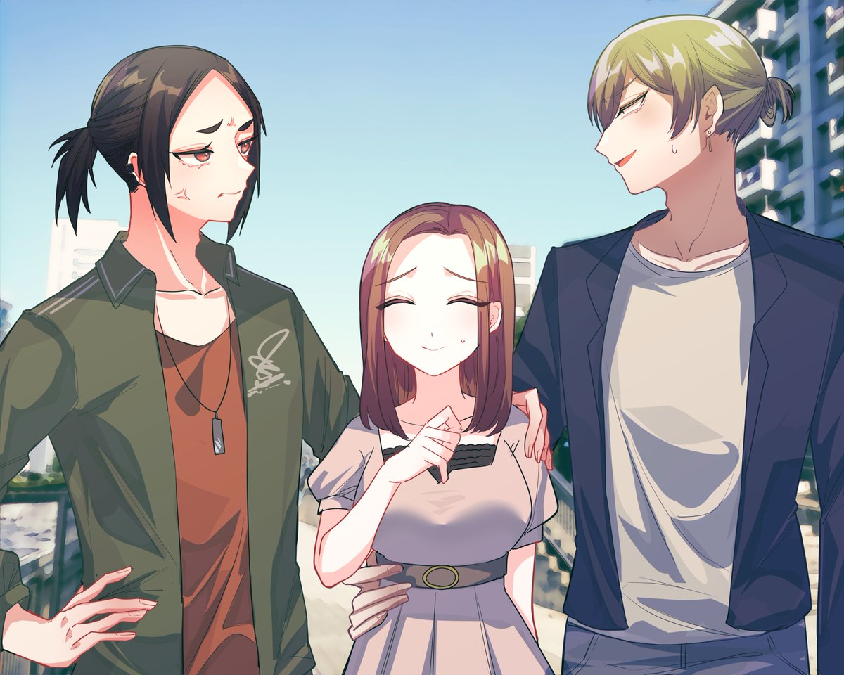 「これです #上手いとか下手とかそういうのは関係なく自分が気に入っている絵を4枚選」|のりぬこ🍜🐈依頼受付中のイラスト