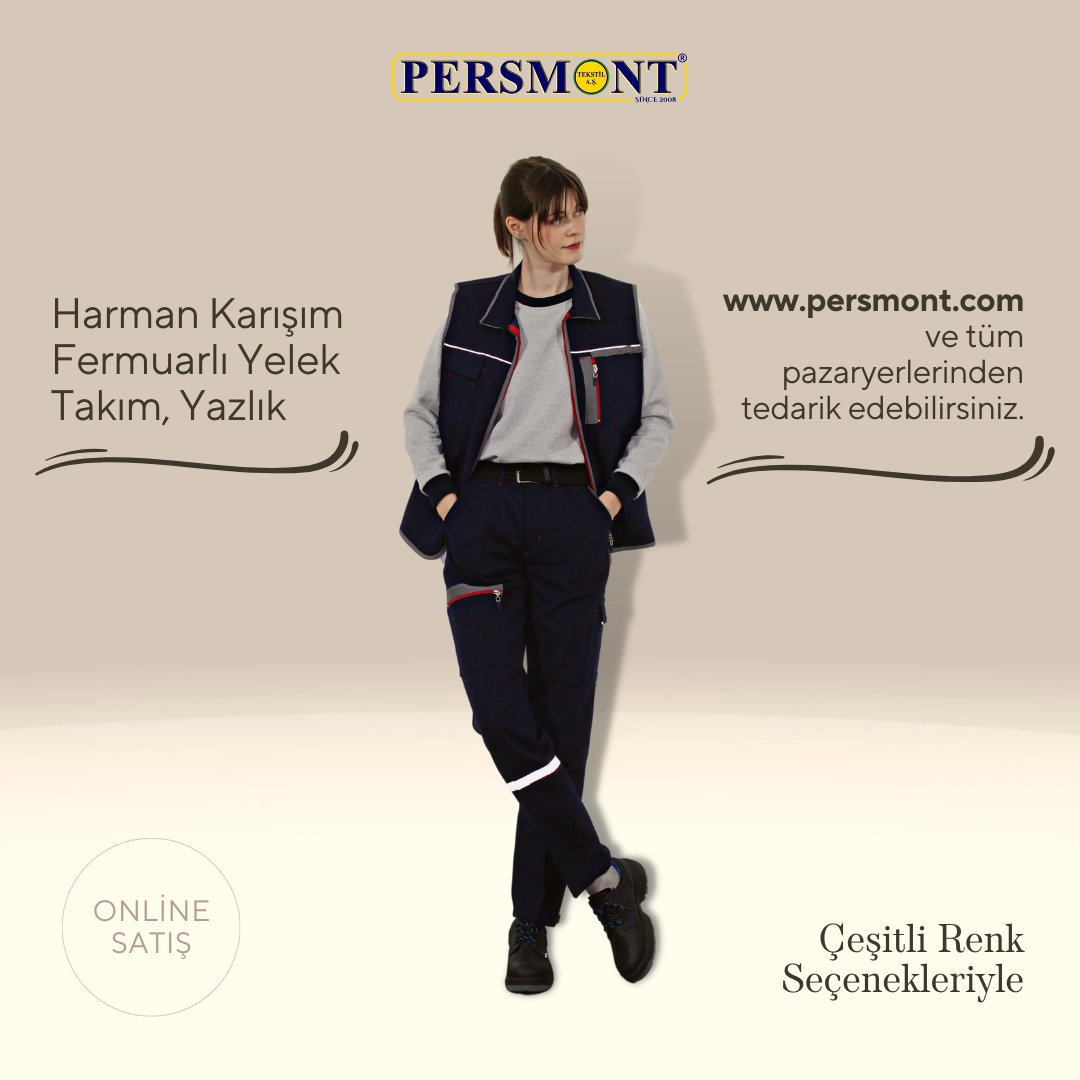 🦺Fermuarlı Yelek Takım Yazlık🦺

Sipariş için 👉 persmont.com
Toplu alım ya da iş birliği için 🤝 0531 285 73 77

Ayrıca tüm pazaryerlerinden ürünlerimizi satın alabilirsiniz...

#yelek #işyeleği #işelbiseleri #trendyol #hepsiburada #çiçeksepeti #pazarama #amazon