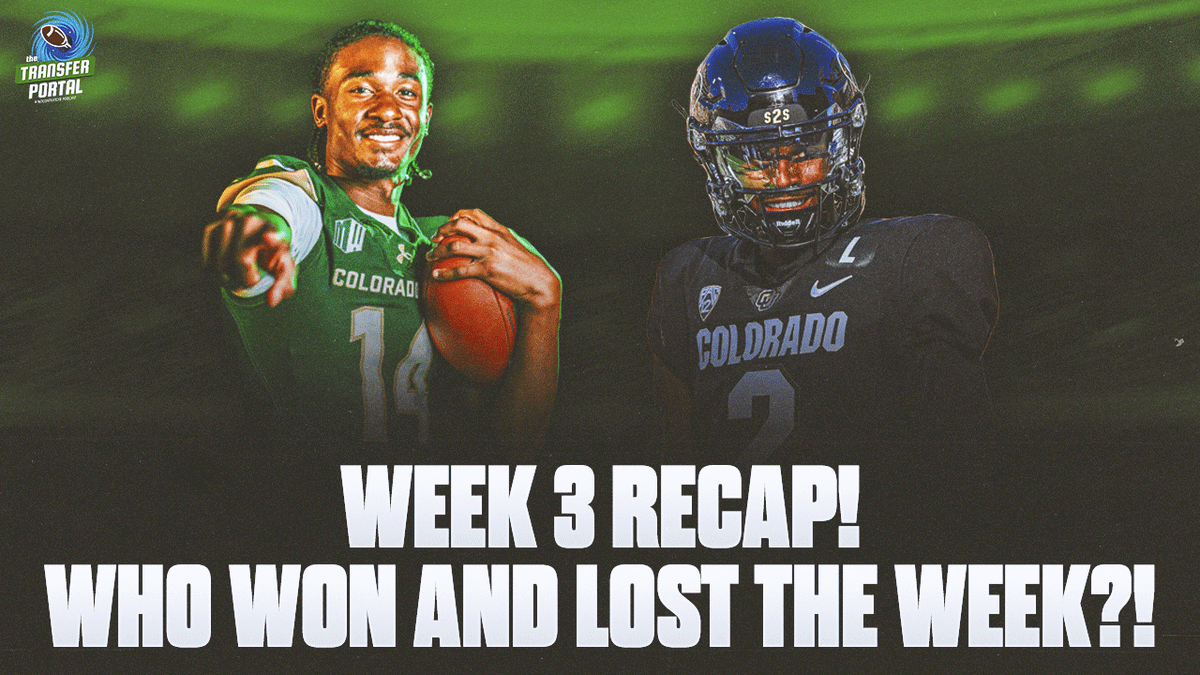 They said Week 3 was a 'boring slate'...well once again college football did not disappoint! @Blutman27 & @2_Awesomee break down what was the best week in college football so far! Watch➡️ youtu.be/eN8Ox0_cCKY Listen➡️ shorturl.at/huzEX