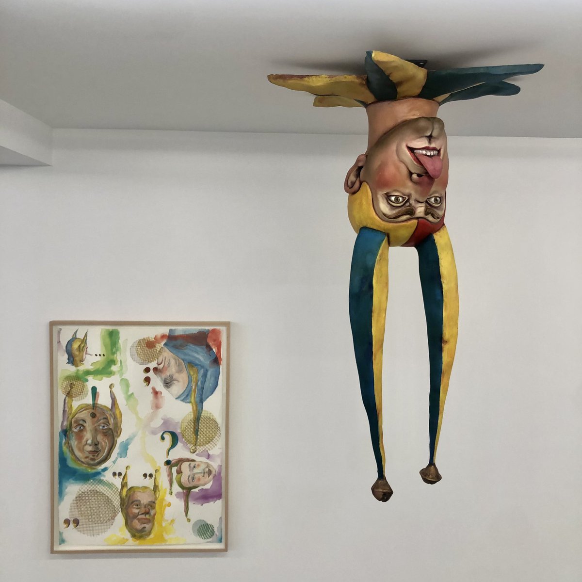 lucasfh1976's tweet photo. #anewdayhascome #comoenzaunnuevodía #ChemaCobo #LaOficinaGalería #escultura #acuarela #arte #sculpture #watercolour #art https://t.co/MwQQAFsPcD