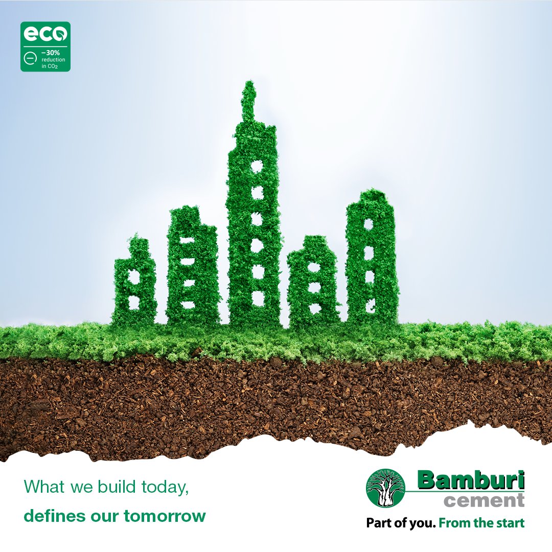BamburiCement's tweet photo. Sustainable products aren't just a trend; they are building blocks for a resilient tomorrow. Keep it locked on our social media pages to learn how we can all play our part towards a sustainable tomorrow.
#BamburiCement #MouldingAGreenerFuture #YourBuildingPartner #BamburiCares https://t.co/a5WhHxRcPB