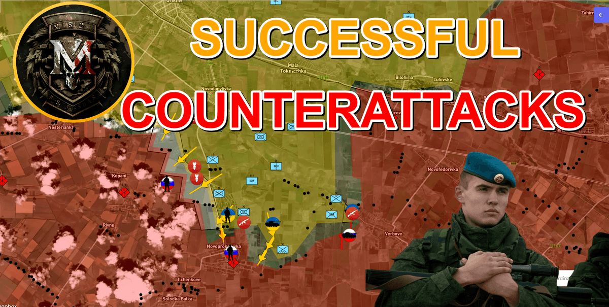 MilitarySummary's tweet image. #UkraineRussianWar 
The #Russians defeated the Ukrainian Armed Forces formations at #Robotyne, #Verbove and Krokhmalne. The operational success of the #Russian Armed Forces may develop into a tactical crisis for the Armed Forces of #Ukraine.

PREMIERE: 10:00 AM GMT +3

YT:…