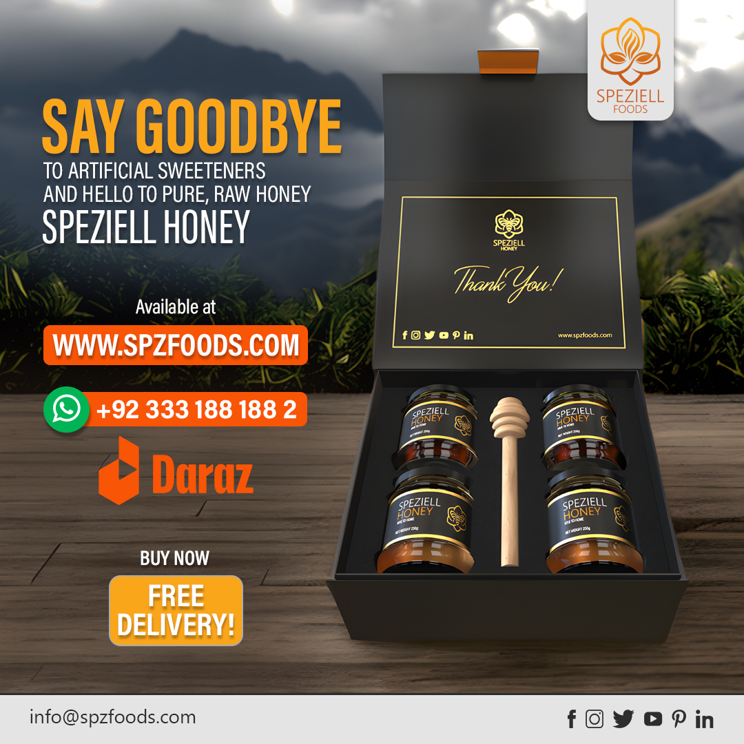 Speziellhoney's tweet image. 🍯✨ Unleash the Sweetness of Nature! 🌼🐝
Why you'll love our honey:

🌟 100% Pure &amp;amp; Untouched 🌟 Locally Sourced &amp;amp; Sustainable 🌟 Nature's Boost for Your Energy 🌟 The Perfect Companion for Your Culinary Adventures #HoneyLovers #PureHoney #BeeMagic #NaturalGoodness #speziellhon