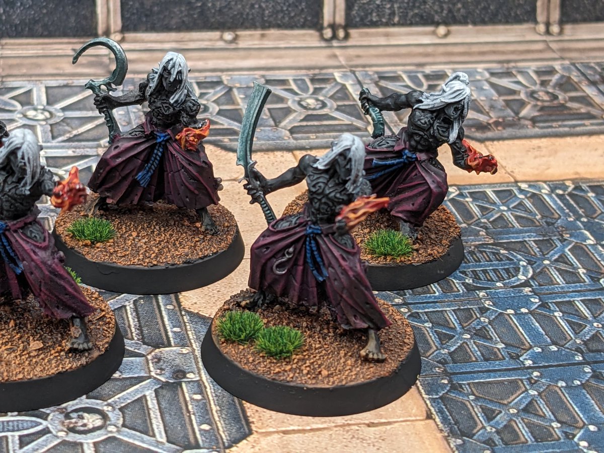 TrawlingC's tweet photo. 5 more Mandrakes done for the Kabal of the Poison Void, they're easily one of the most effective units in my Dark Eldar army so another unit is very handy!
#warhammer40k #warhammercommunity #darkeldar https://t.co/fx7KOU7WbF