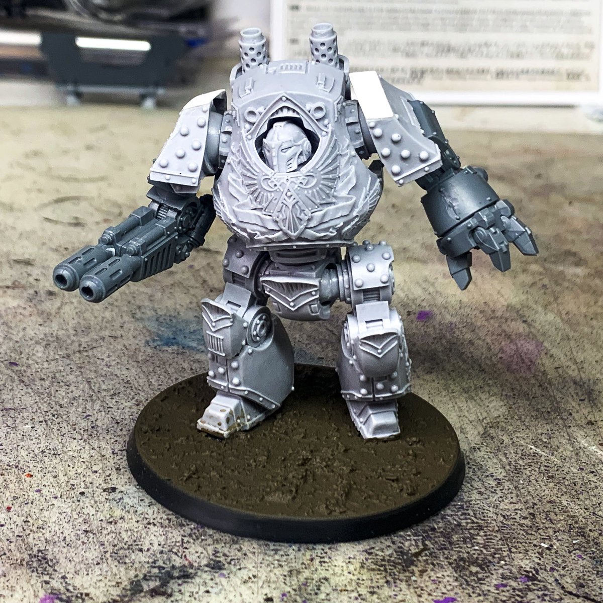 TheBrushSmith's tweet photo. What are you working on today? 💜

#warhammer #WarhammerCommunity https://t.co/H2PXPt196x