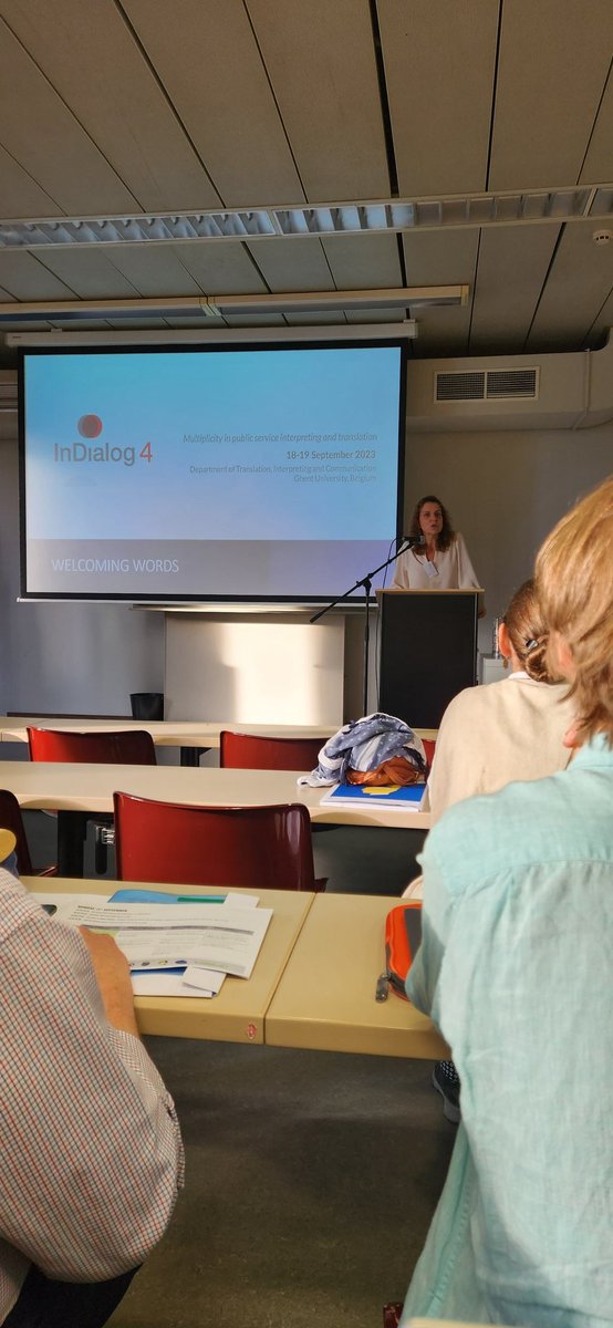 DrLauraSKh's tweet photo. Very excited to be attending #InDialog4 today and tomorrow @MULTIPLES_ugent https://t.co/8n7cBTCAoV