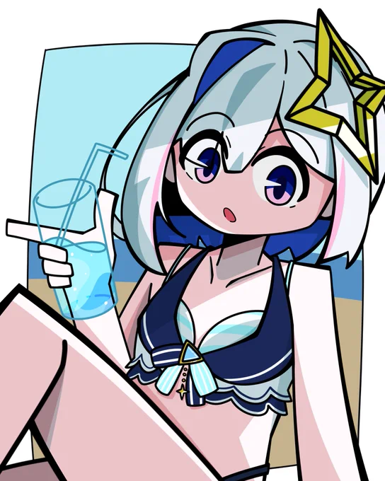 #かなたーと ま、まだ水着の季節だし....... 