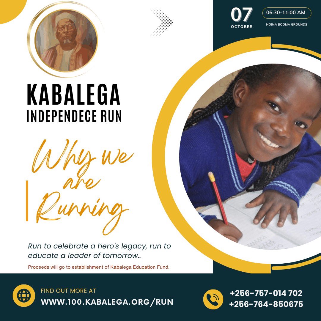 nuzicomm's tweet photo. Log on to https://t.co/f1K8yVk9nY to buy a kit for the #KabalegaIndependenceRun. Every kit that you buy contributes to educating a future leader of the nation. This is in commemoration of #100YearsOfKabalega. https://t.co/pw3fyBaZTp