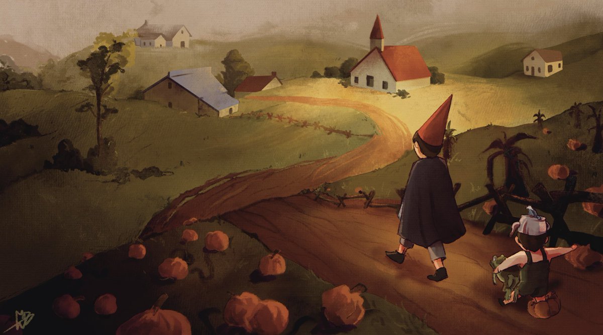 skowwa's tweet photo. #overthegardenwall fanart 😨 https://t.co/2NOzZbVuBw