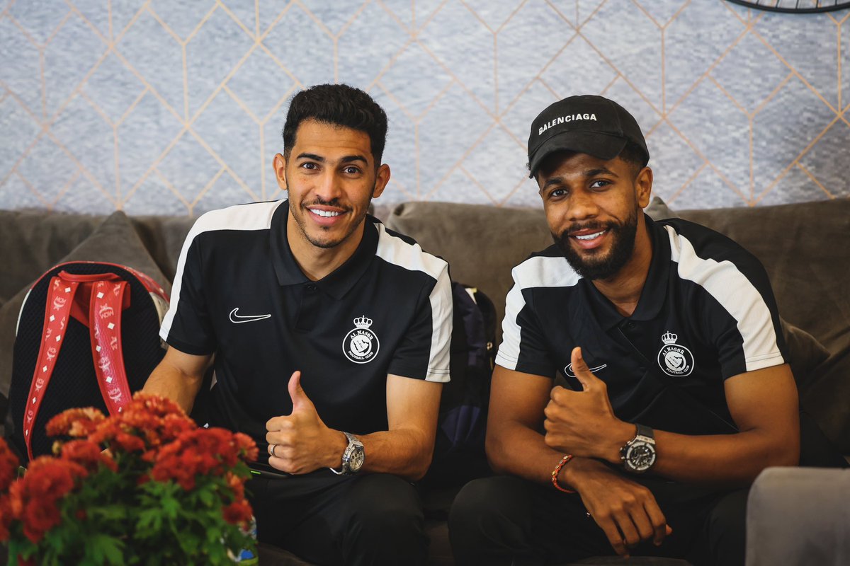 AlNassrFC_EN's tweet photo. We’re off to Iran 🛫 https://t.co/0LsPjWuPgg