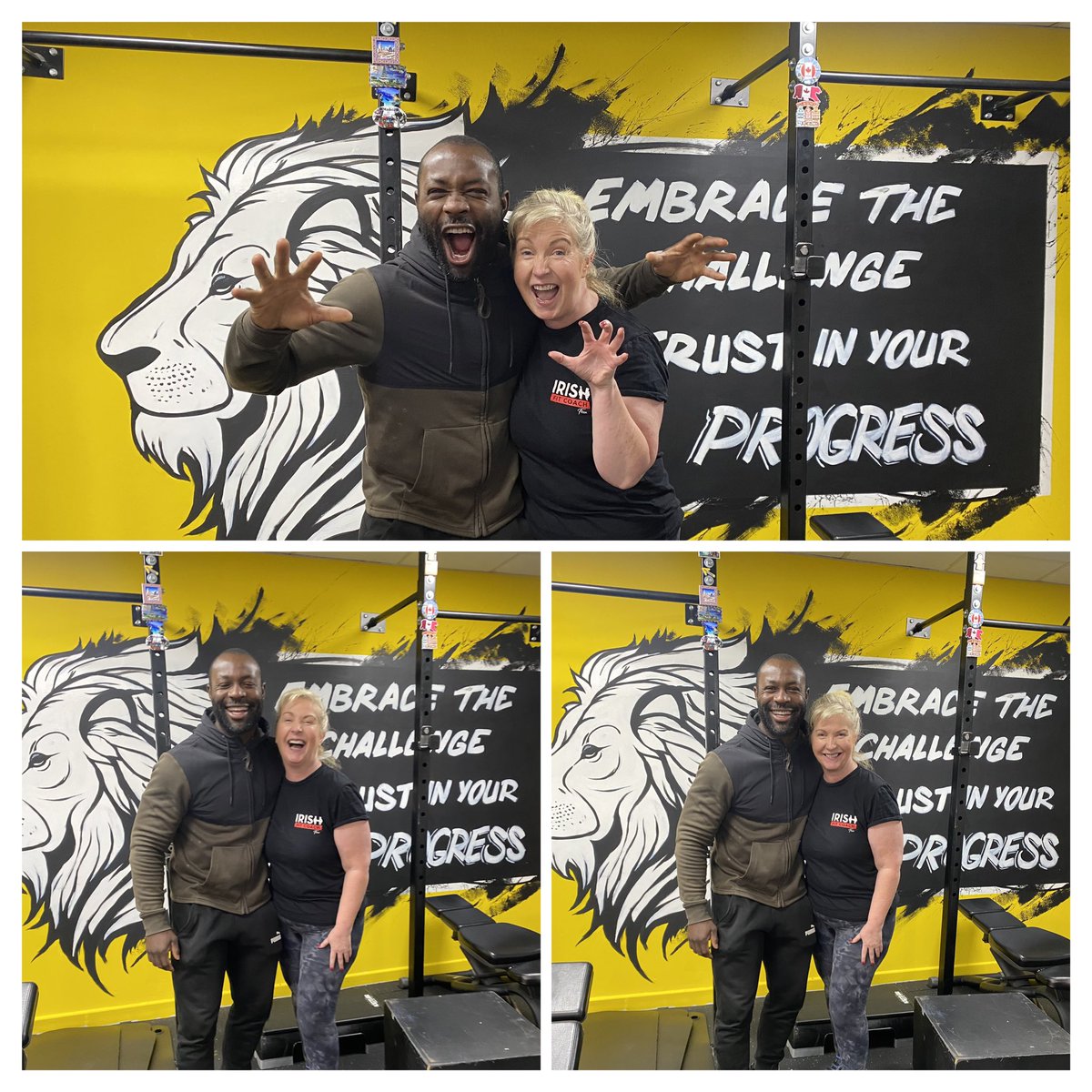 DeirdreGiblin1's tweet photo. Embracing my inner lioness for a busy week ahead - good thing I’m a Leo! Thanks as always to Fran @IrishFitCoach for getting me moving 🏋️‍♀️🦁😊 @SharonFeerick @ElaineARoche 💪💪 https://t.co/dDZlPjCPkh