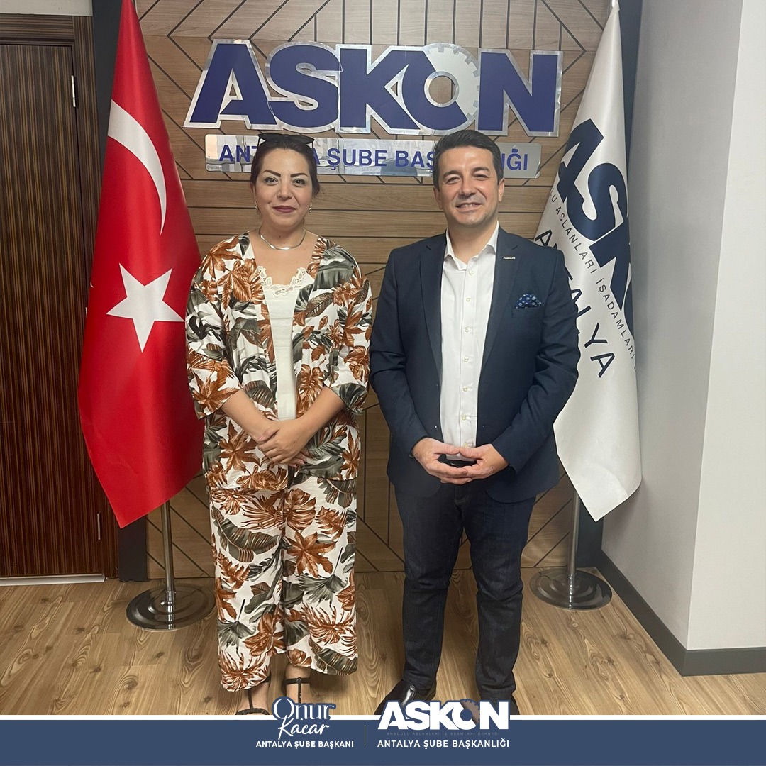 Aylık olağan Yönetim Kurulu Toplantımızda bu yönetim kurulunda ASKON Genel Merkez Yönetim Kurulu Üyesi Teşvik ve Yatırım Destekleri Komisyon Başkanı Sn. Nusret GÜRE ve FAO Veri Yönetimi ve Lojistik Asistanı Sn. Yasemin ÖZTÜRK misafirimiz olmuştur.