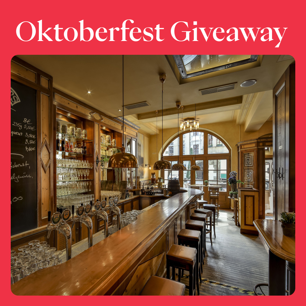 hotelsdotcomuk's tweet image. Raise a pint because we're giving away three £500 gift cards to celebrate Oktoberfest. Follow us and tag the friend you'd share a 🍻 with for a chance to win.
