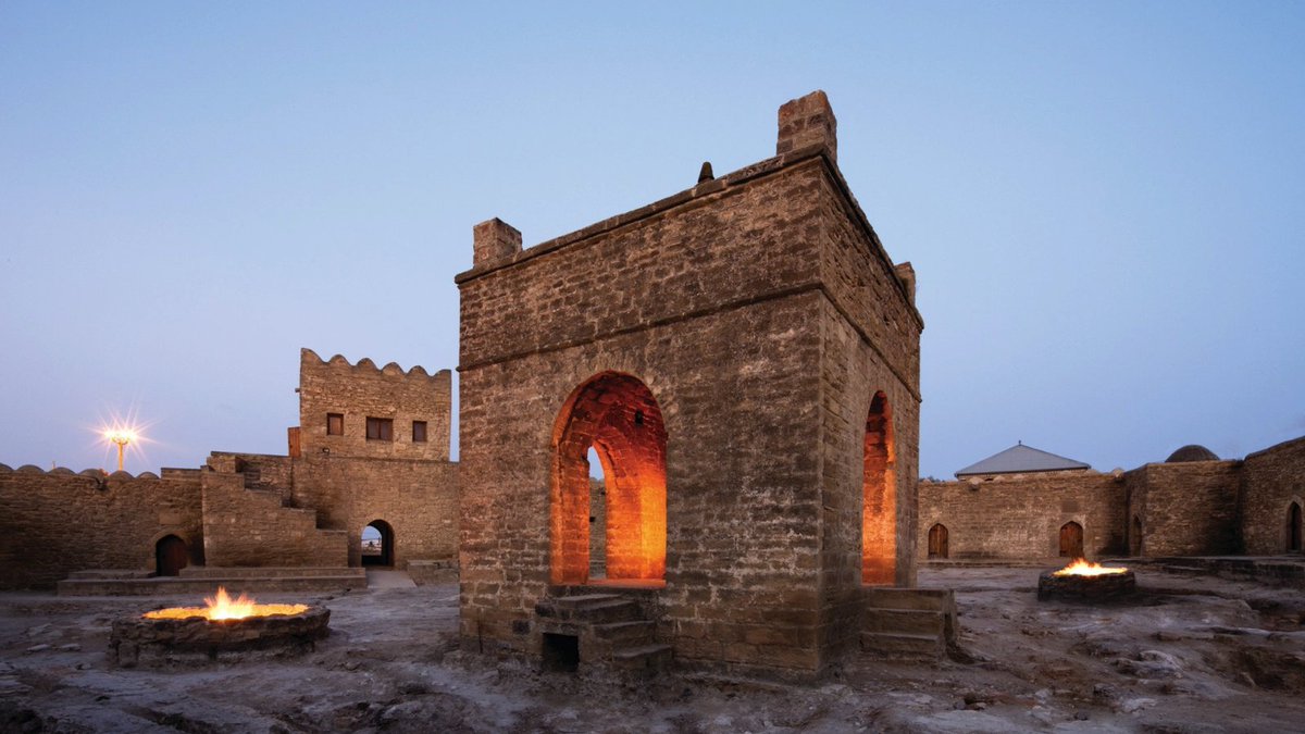 Discover the enchanting blend of history and culture of #Azerbaijan🇦🇿 by visiting the mesmerizing Ateshgah fire temple in Baku, a testament to our enduring connection with India 🇮🇳.

 Embark on a cultural journey like no other! ✨🗺️#CulturalHeritage
#TravelAzerbaijan