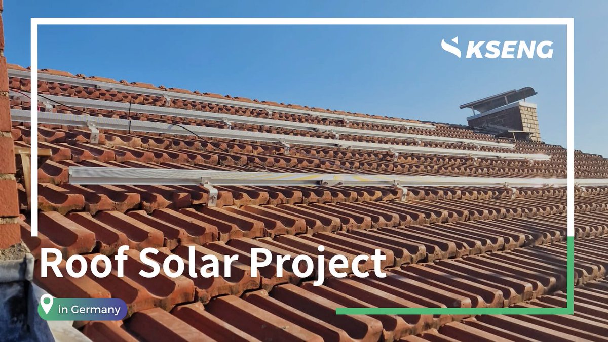 KsengSolar's tweet image. ☀️#KsengCases Another neat tile roof solar project was done in #Germany!

A big thank you to our valued client for choosing tile roof solar racking from Kseng Solar and sharing this beautiful pic with us! 🌞🏡

💡Find us at: xmkseng.com/contact-us_d2

#Roofsolar #Tileroof #Solar