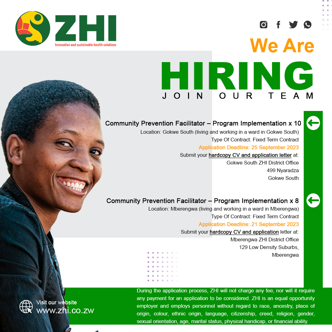 Zimbabwe Health Interventions tweet media