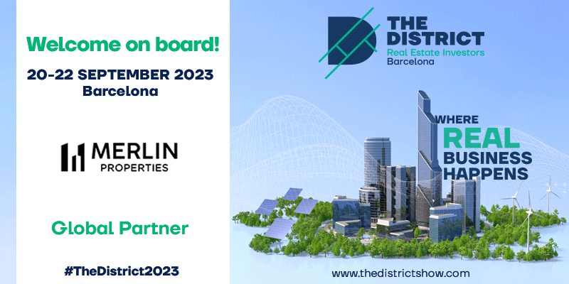 District_Show's tweet image. 💥 We are very happy to share that #MerlinProperties will be at #TheDistrict2023 as a Global Partner!

👉🏻 Get your ticket now: bit.ly/3qzpUkH

📅 20-22 September, 2023 | @fira_barcelona - Gran Via