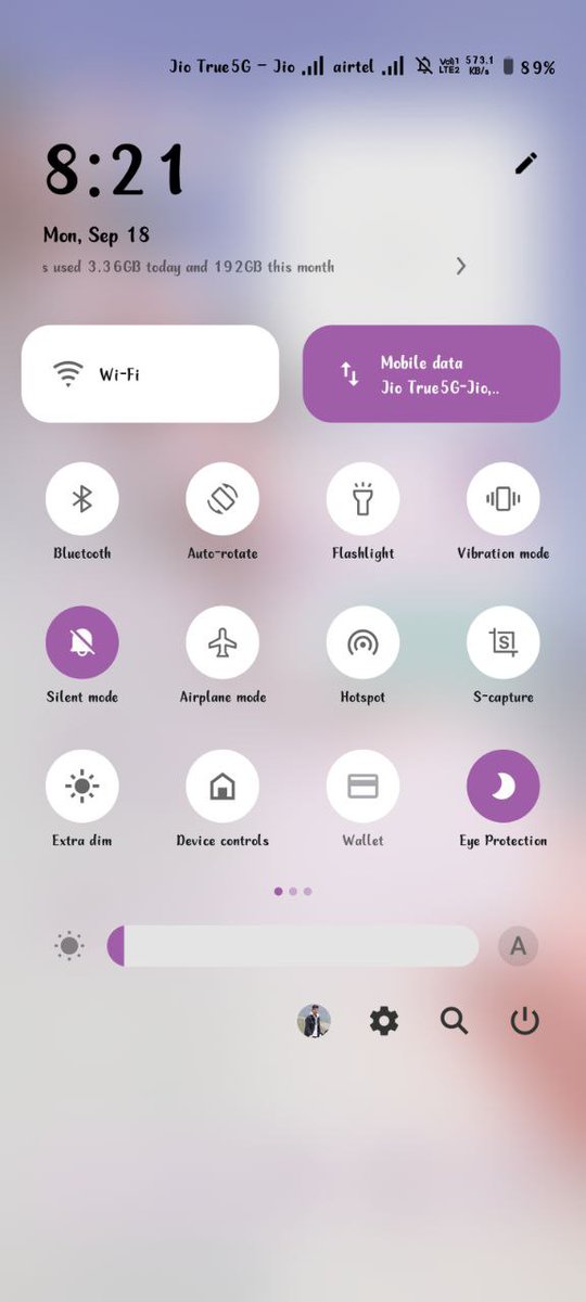 CR0SSCREW's tweet photo. Funtouch OS 14 based on Android 14 on iQOO 11. Having stuck with the same old QS Panel for the past three versions, they've now given it a complete overhaul in FT14.  #FuntouchOS14 https://t.co/WD00W1izbp