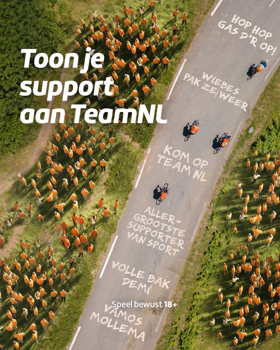 Jouw support op de Vamberg tijdens het EK Wielrennen? Dat kan nu! Stuur jouw leukste supportkreet aan de TeamNL renners in de comments en wie weet zie je ze dit weekend terug op het EK! 👇