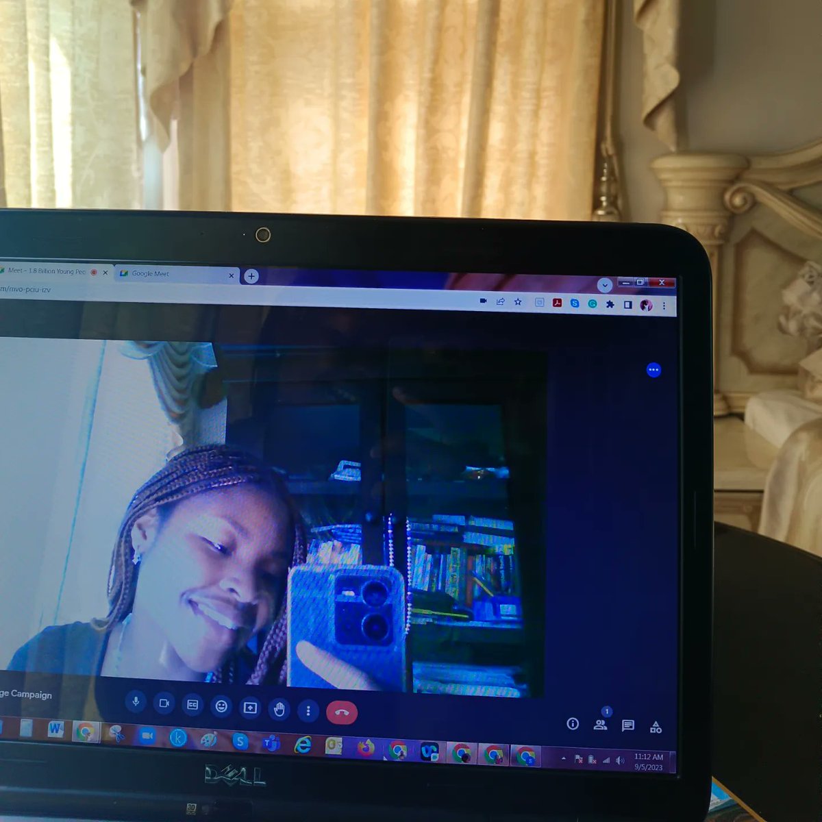 michelle_n23's tweet photo. International Virtual meeting leading to the UN world leaders general assembly meeting.

#ambassador #youthdiplomacy #youngleader  #africasyoungestauthor  #ChildRights  #childrightsadvocate https://t.co/jPKE19tLDo